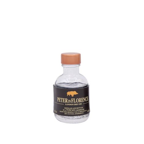 PETER IN THE FLORENCE LONDON DRY GIN MIGNON