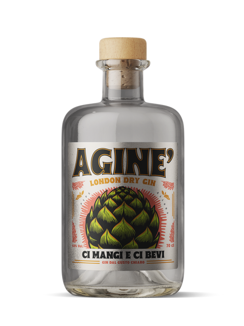AGINE' LONDON DRY GIN |GIN AL CARCIOFO