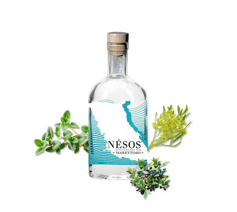 NÉSOS PREMIUM DRY GIN| MERETTIMO