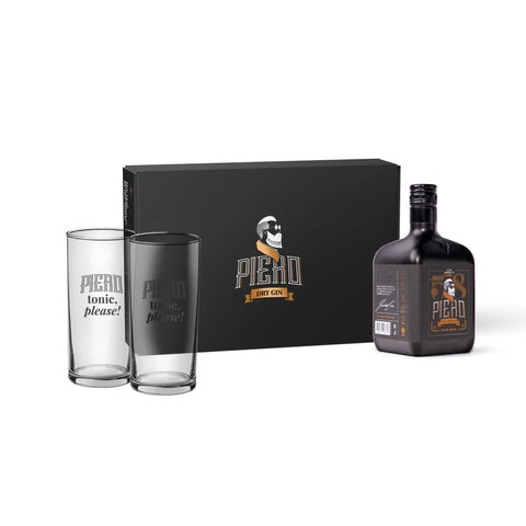 PIERO 58 NAVY STRENGTH GIN BOX