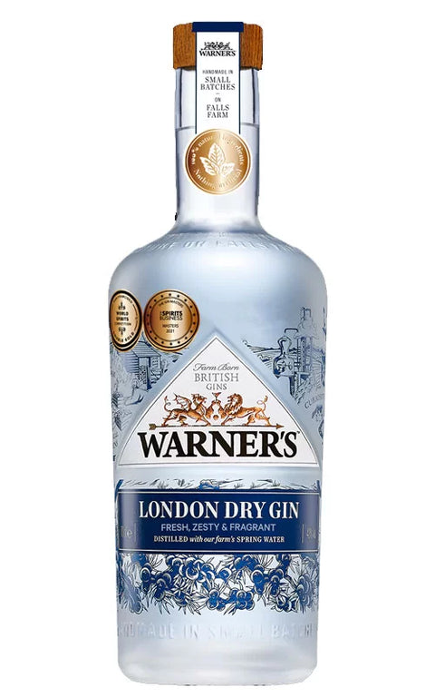 WARNER'S LONDON DRY GIN