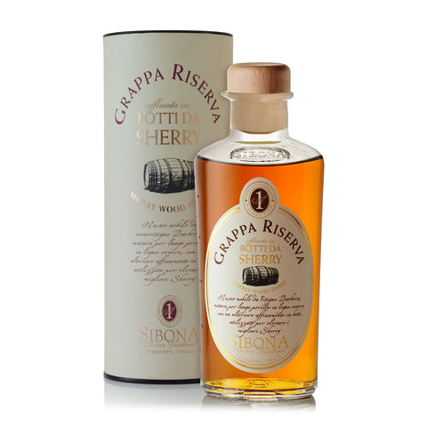 Grappa Sibona Riserva Botti da Sherry