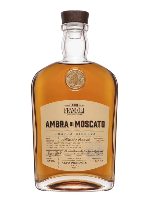 AMBRA DI MOSCATO |GRAPPA RISERVA - LUIGI FRANCOLI
