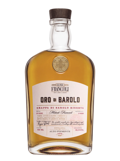 ORO DI BAROLO |GRAPPA RISERVA - LUIGI FRANCOLI