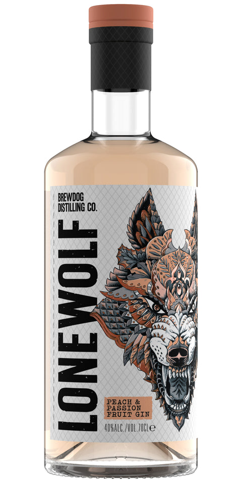 Lone Wolf Peach & Passion Fruit Gin